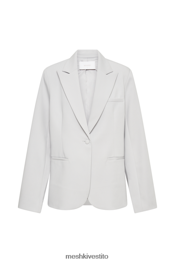 Meshki blazer oversize Bexley con spalline vestiario grigio ghiaccio 6L048P1623