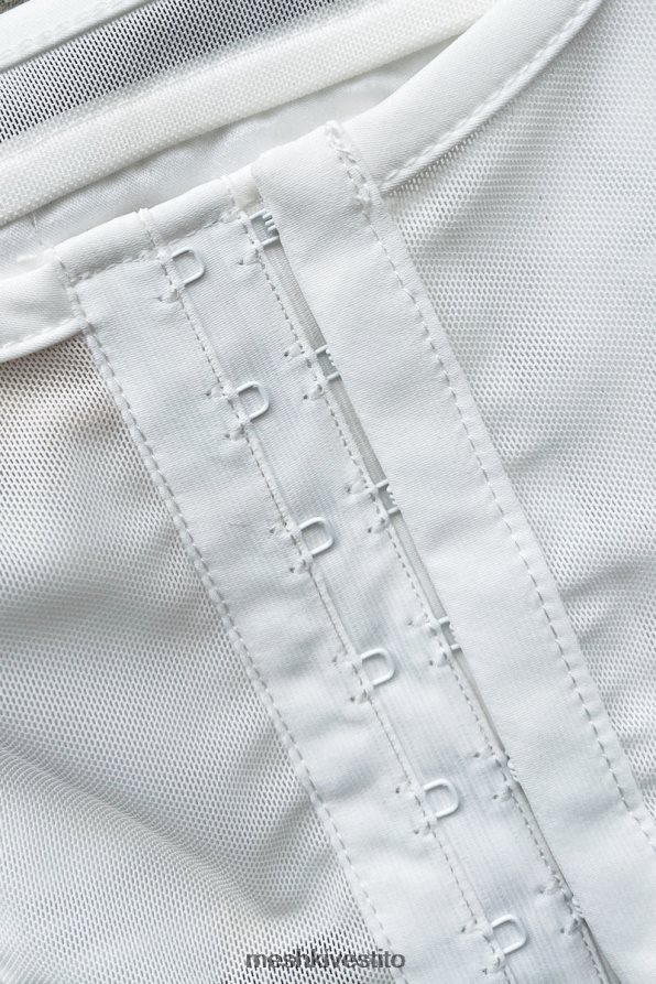 Meshki Delaney corsetto bustier vestiario bianco 6L048P907