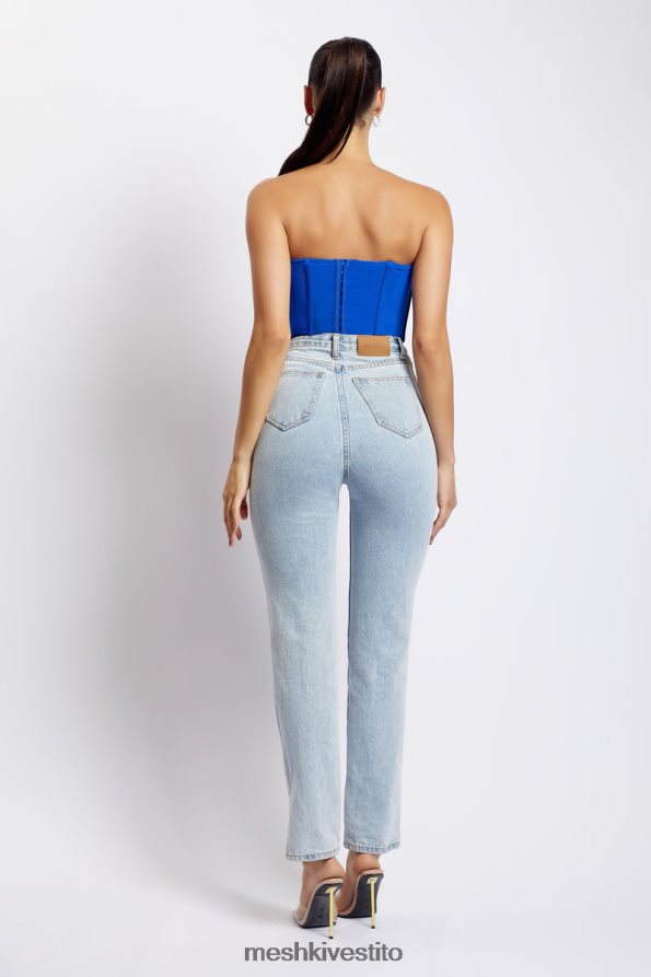 Meshki corsetto a rete Allie vestiario blu cobalto 6L048P1179