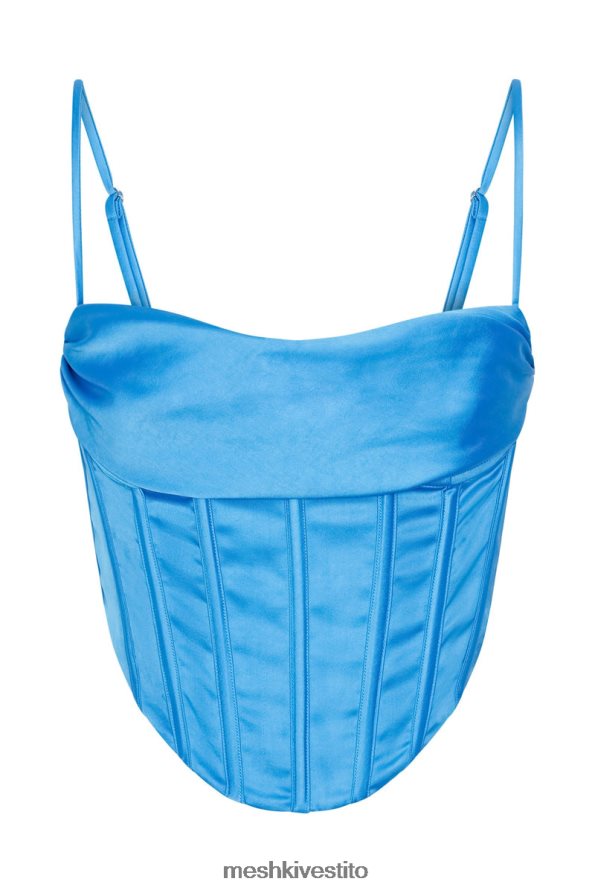 Meshki parte superiore del corsetto Cyra vestiario azzurro 6L048P1068