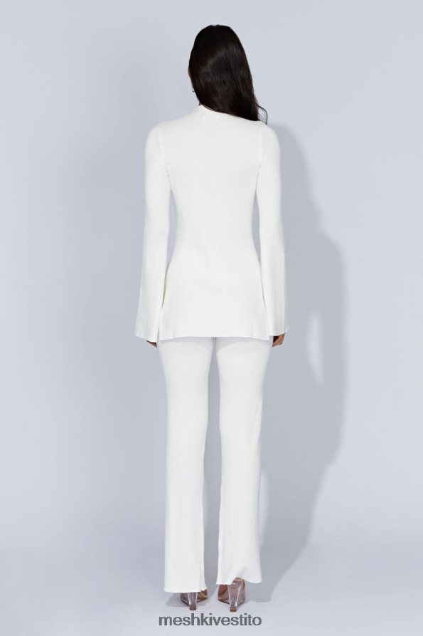 Meshki maglione oversize in maglia Jovie vestiario bianco 6L048P852