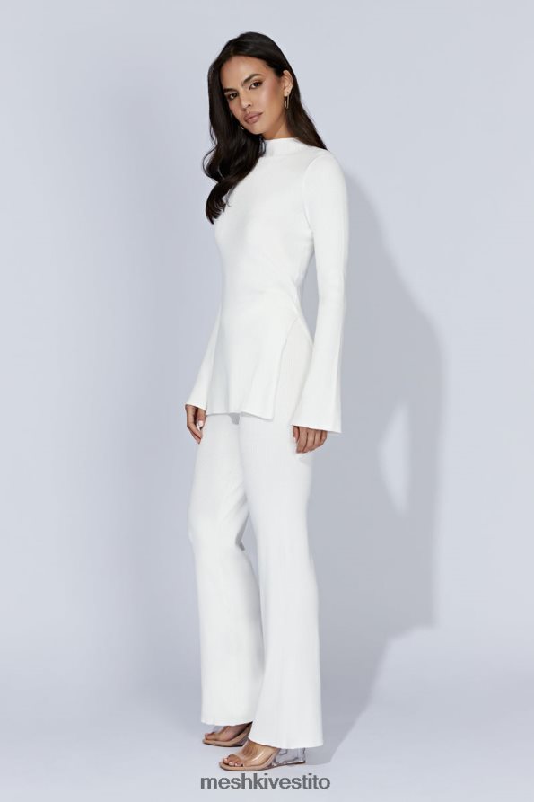 Meshki maglione oversize in maglia Jovie vestiario bianco 6L048P852