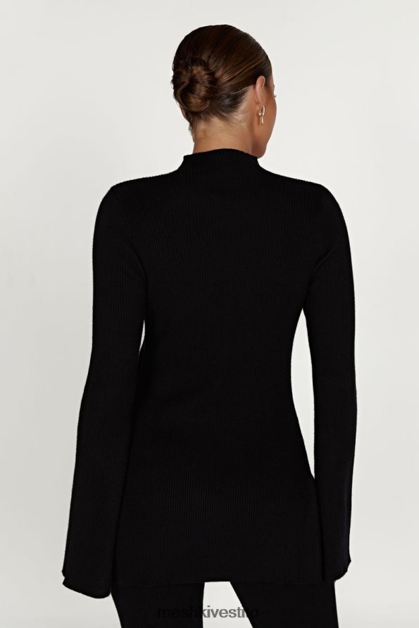 Meshki maglione oversize in maglia Jovie vestiario nero 6L048P899