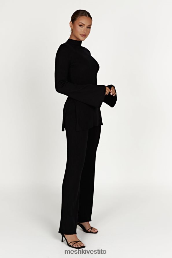 Meshki maglione oversize in maglia Jovie vestiario nero 6L048P899