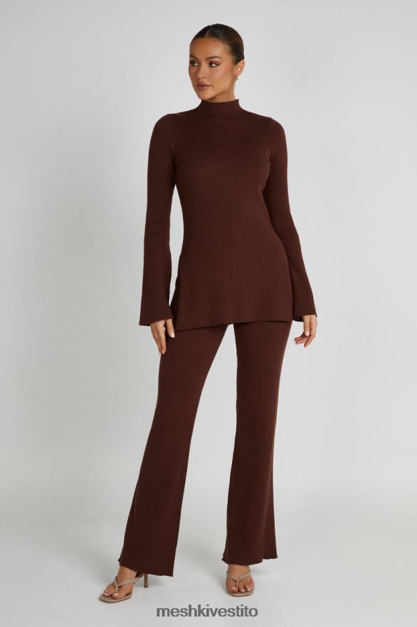 Meshki maglione oversize in maglia Jovie vestiario nocciola 6L048P823