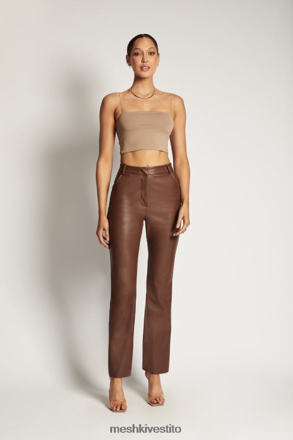 Meshki top corto Yvonne Cami vestiario latte macchiato 6L048P1198
