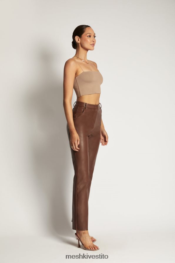 Meshki top corto Yvonne Cami vestiario latte macchiato 6L048P1198