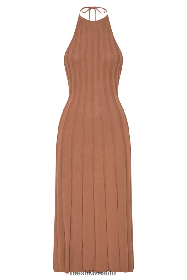 Meshki Abito midi Adrienne con scollo all\'americana vestiario abbronzatura 6L048P114