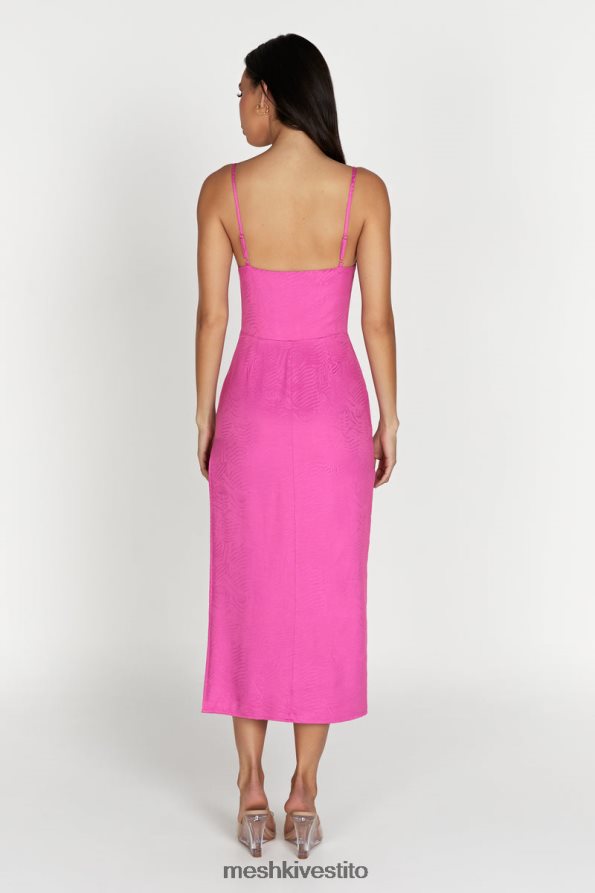Meshki Abito midi con corsetto Maggie vestiario rosa Rosa 6L048P580