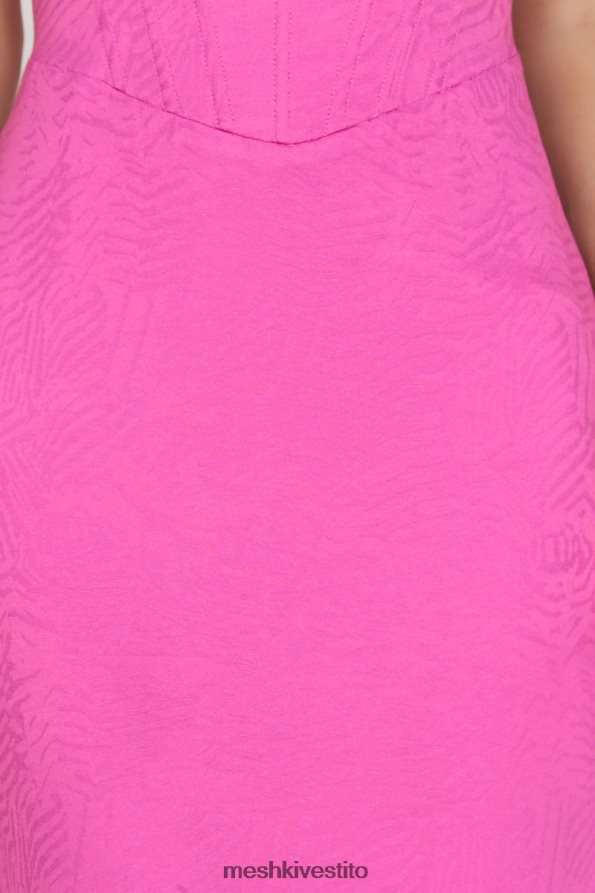Meshki Abito midi con corsetto Maggie vestiario rosa Rosa 6L048P580