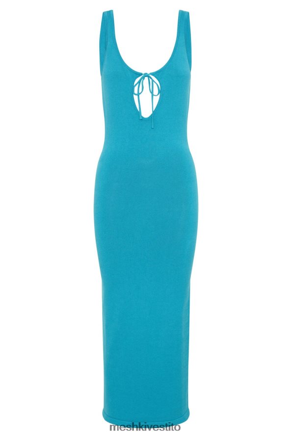 Meshki Abito midi in maglia con cut-out di Nola vestiario acquamarina 6L048P662