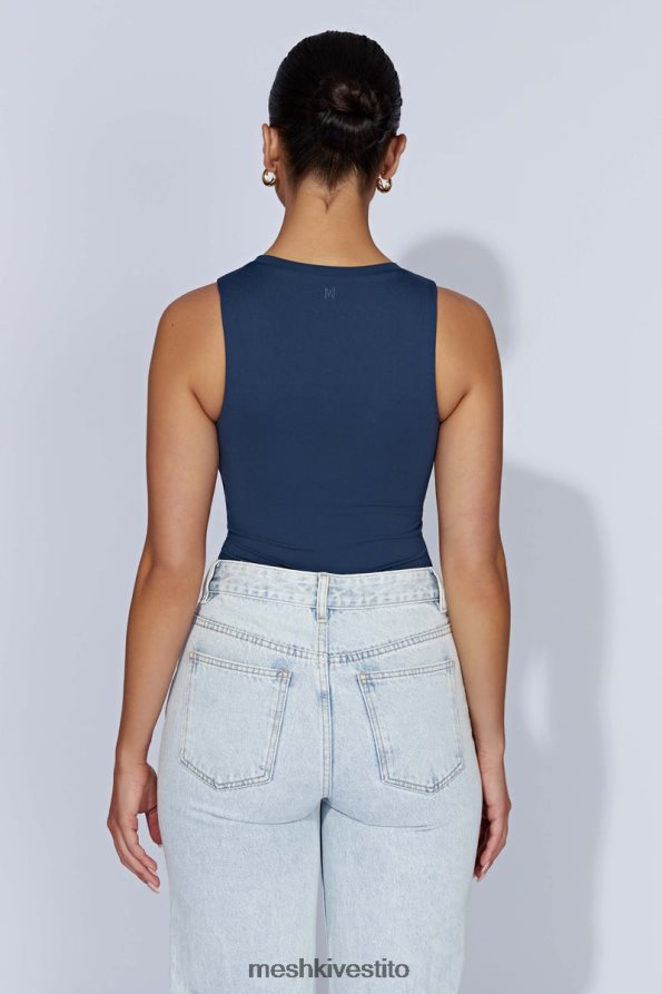 Meshki Body senza maniche a canotta Jordan vestiario marina di mezzanotte 6L048P963