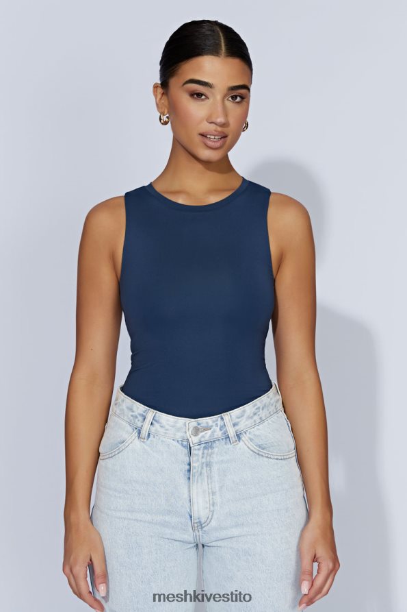 Meshki Body senza maniche a canotta Jordan vestiario marina di mezzanotte 6L048P963
