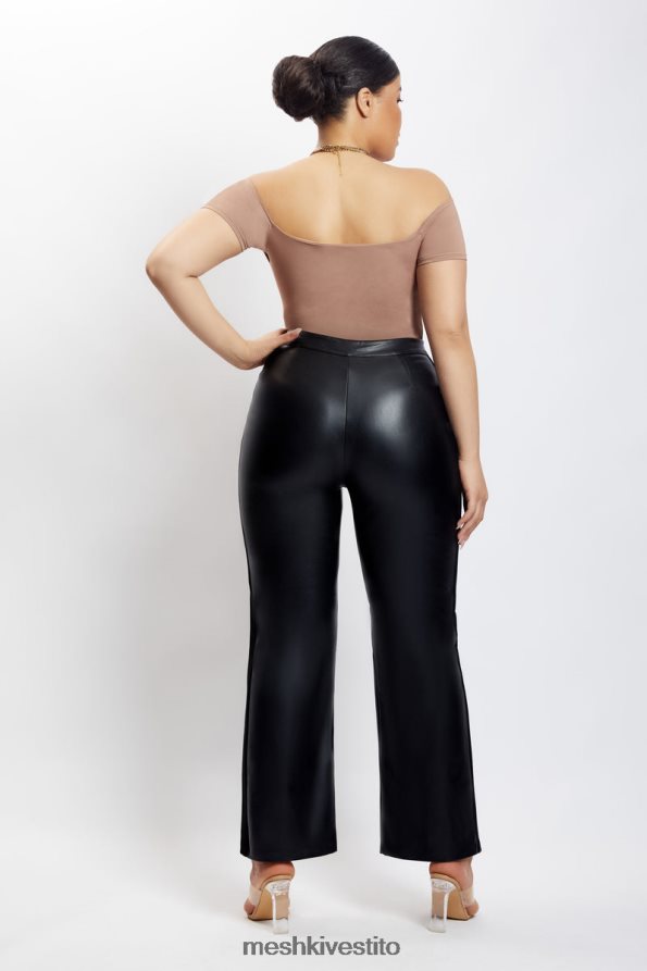 Meshki body ritagliato di Breanna vestiario Marrone chiaro 6L048P1220