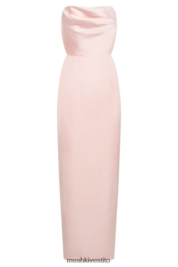 Meshki Abito lungo senza spalline Alanis vestiario rosa di cristallo 6L048P318