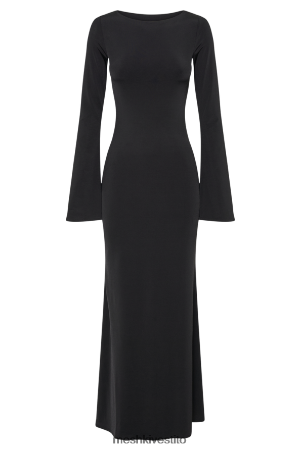 Meshki Abito maxi a coda di pesce attillato Tarna vestiario nero 6L048P56