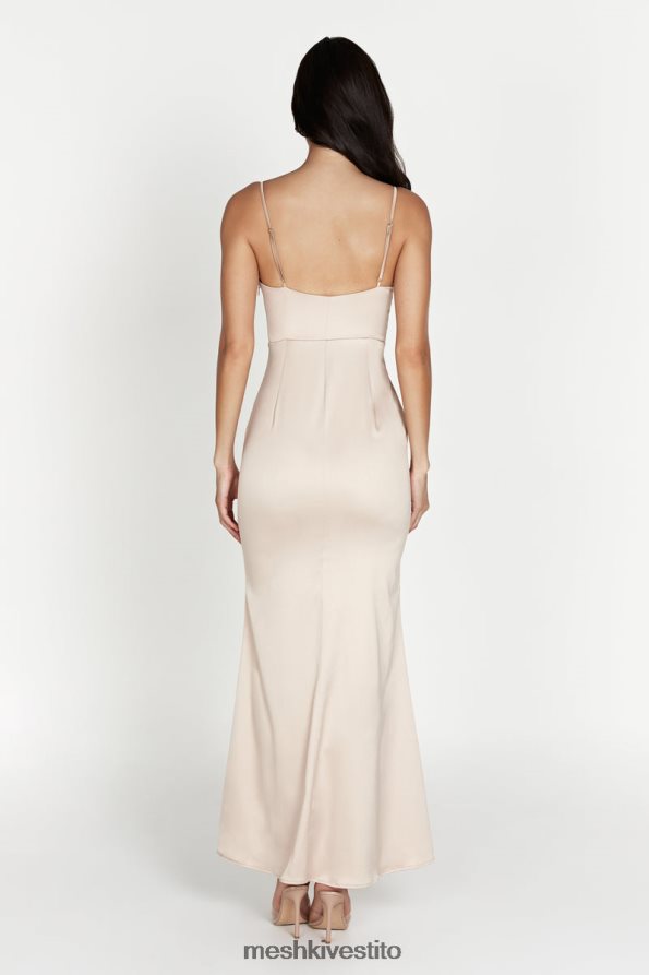 Meshki Abito maxi corsetto Desirie vestiario Champagne 6L048P471