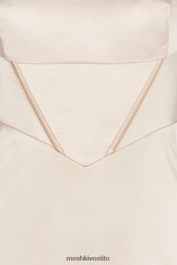 Meshki Abito maxi corsetto Desirie vestiario Champagne 6L048P471