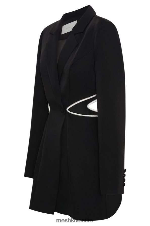 Meshki Abito blazer con taglio diamante di Shyann vestiario nero 6L048P384