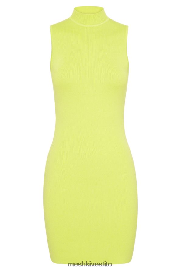 Meshki Mini abito in maglia senza maniche Delia vestiario verde fresco 6L048P593