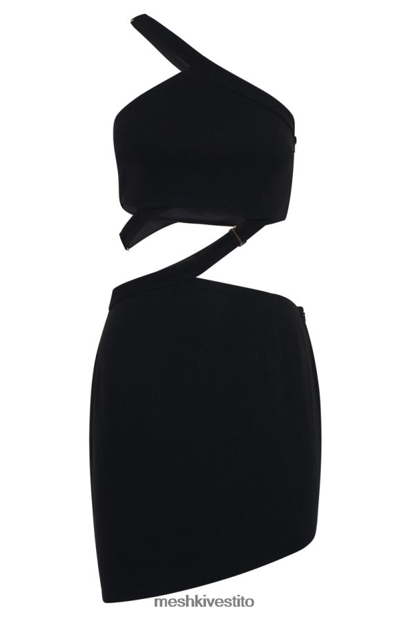 Meshki mini abito oriane con gancio elettronico vestiario nero 6L048P730