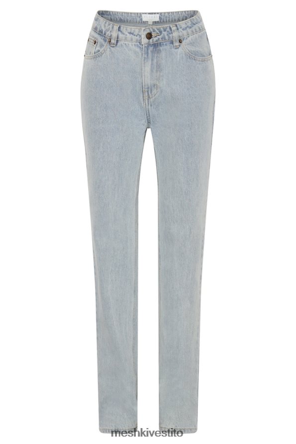 Meshki Jeans Sonya in denim a vita bassa vestiario azzurro 6L048P1610