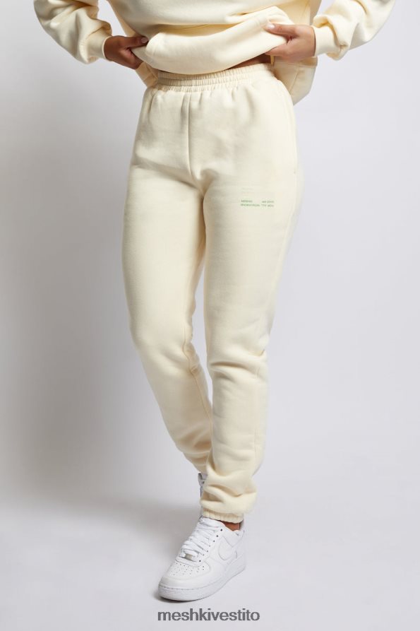 Meshki Jogger oversize in pile Camille vestiario marshmallow 6L048P1294