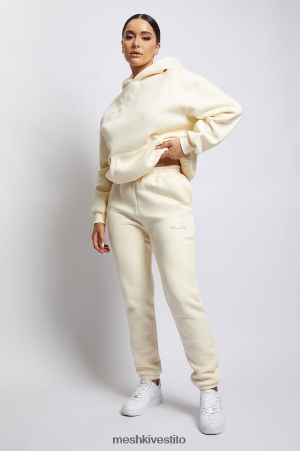 Meshki Jogger oversize in pile Camille vestiario marshmallow 6L048P1294