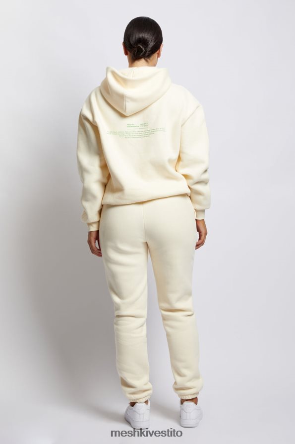 Meshki Jogger oversize in pile Camille vestiario marshmallow 6L048P1294