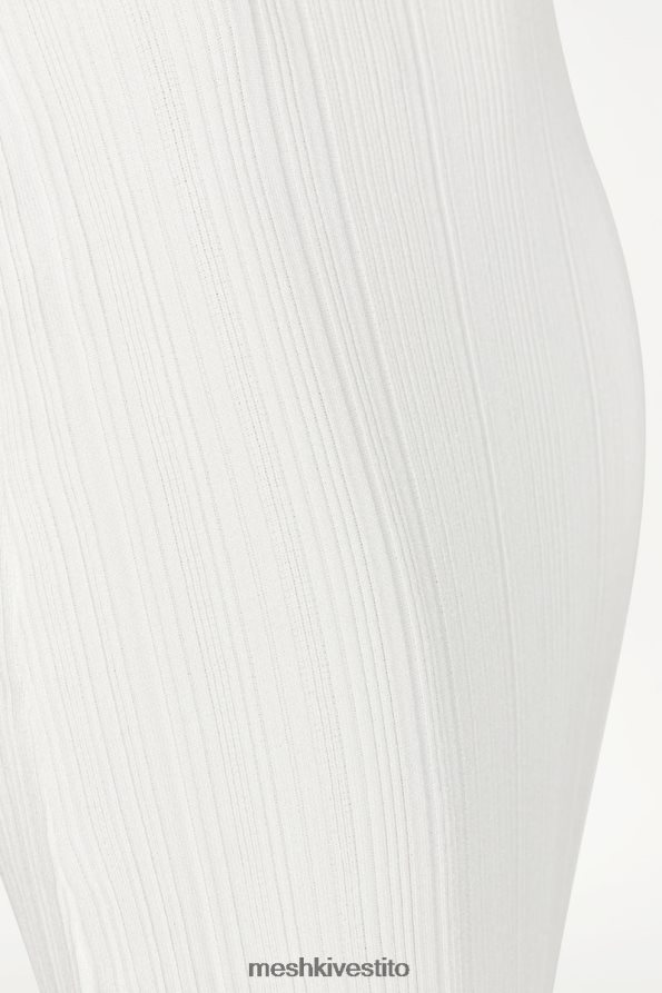 Meshki Gonna kennedy in maglia a vita bassa vestiario bianco 6L048P1612