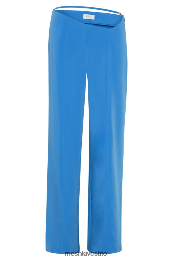 Meshki Pantaloni Bahar a vita media con cinturino largo vestiario azzurro 6L048P1482
