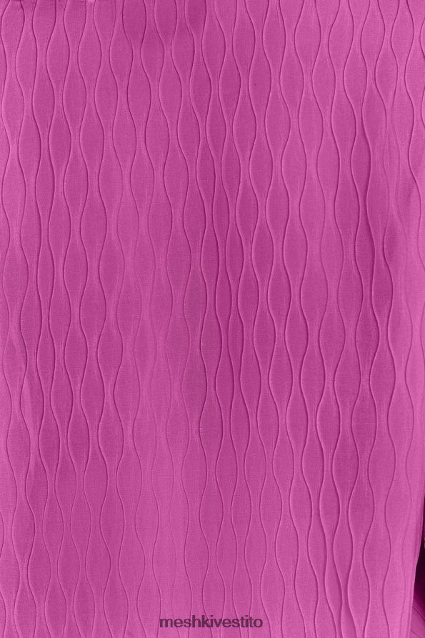 Meshki Pantaloni con piega a onde Karla vestiario rosa Rosa 6L048P1472
