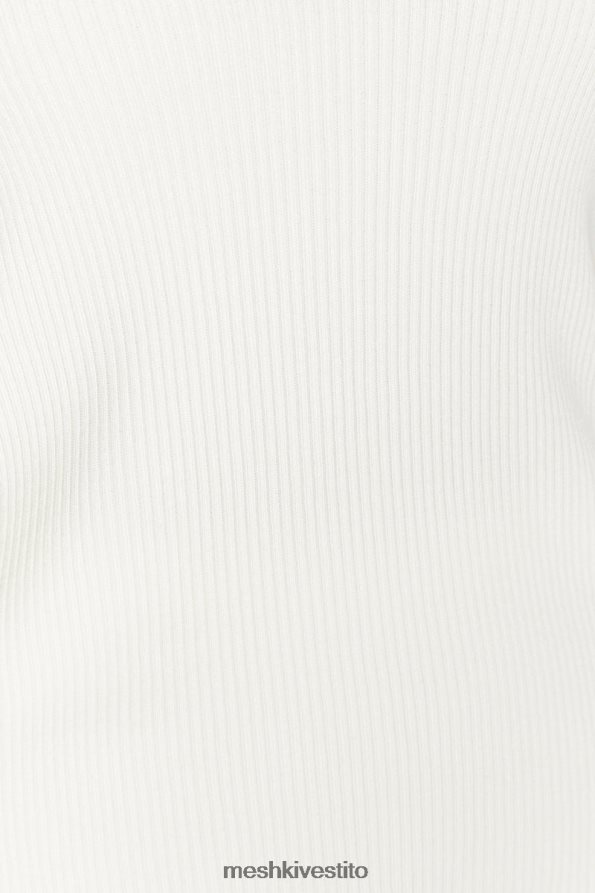 Meshki Pantaloni in maglia Linnie a gamba dritta vestiario bianco 6L048P1395