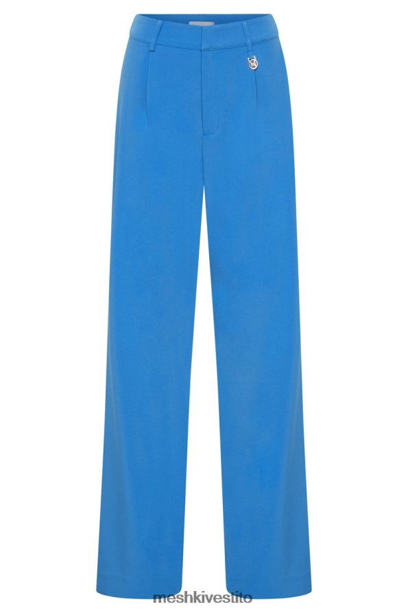 Meshki mini pantaloni a gamba larga a vita media vestiario azzurro 6L048P1514